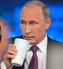 G20峰会晚宴上 俄罗斯总统普京的茶杯火了