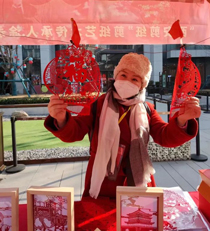 2022苏陕非遗消费年暨文创产品联展活动举办 西安市碑林区茶文化协会受市民青睐